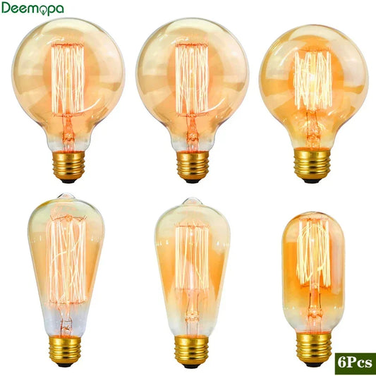 Amber Nights Vintage Light Set