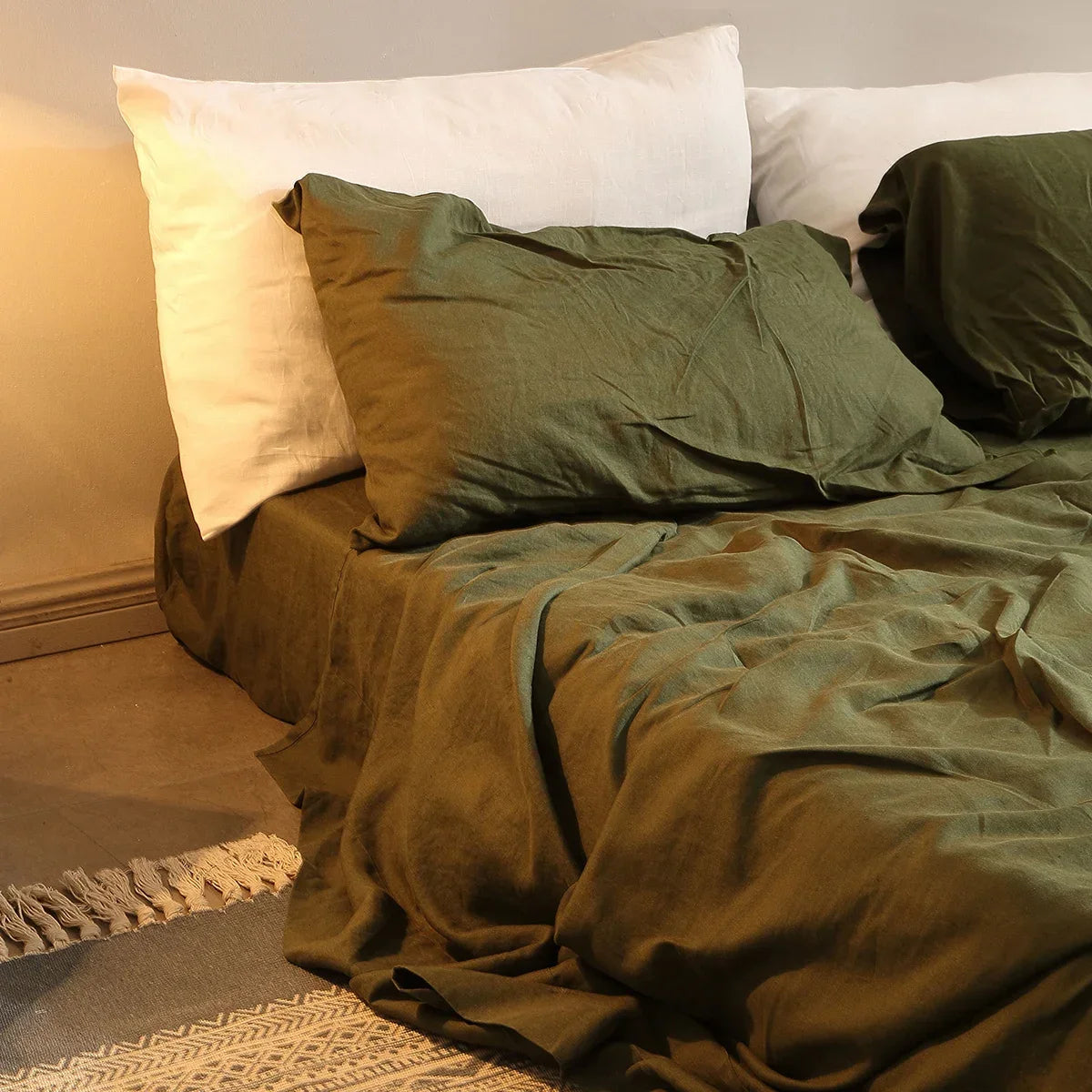 Cozy Flax Linen Sheet Set