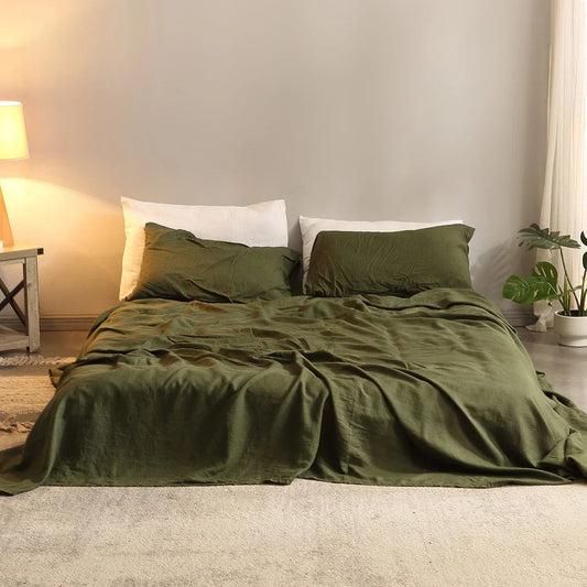 Cozy Flax Linen Sheet Set