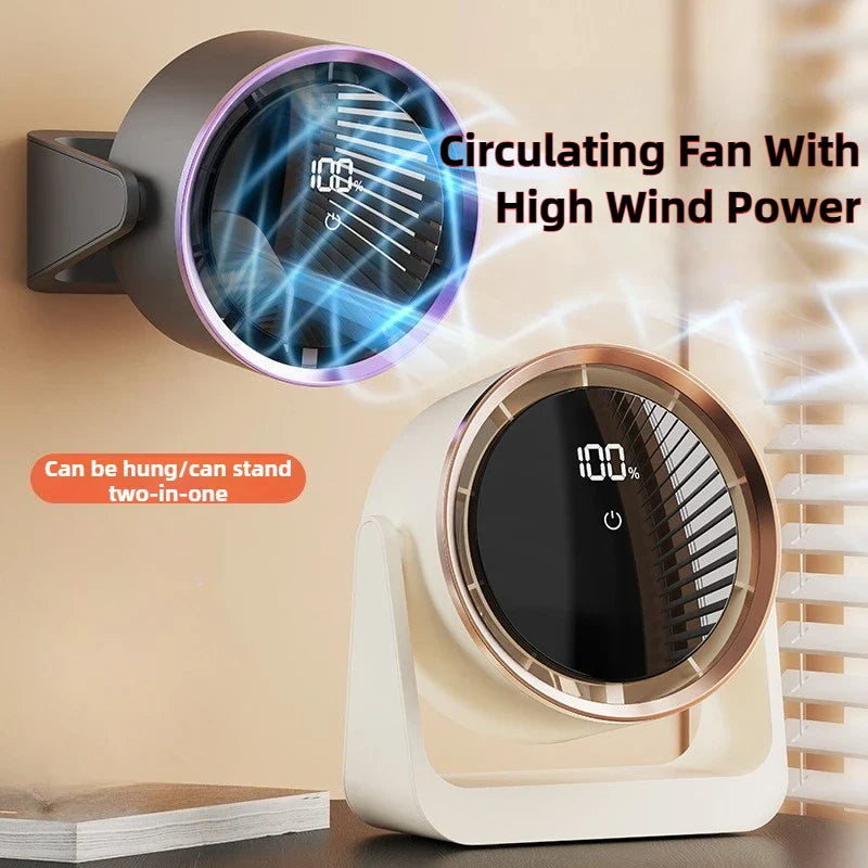Digital Touch Mini Wall Fan