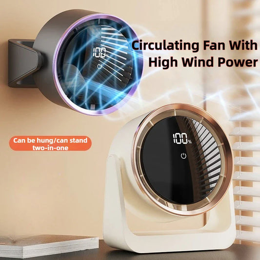 Digital Touch Mini Wall Fan