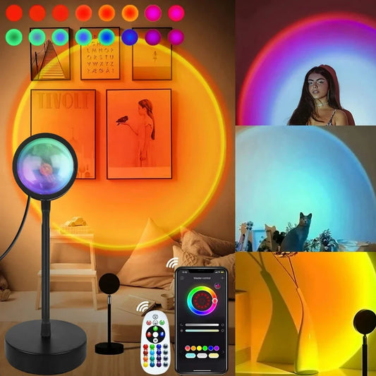 Magic Sunset Glow Lamp